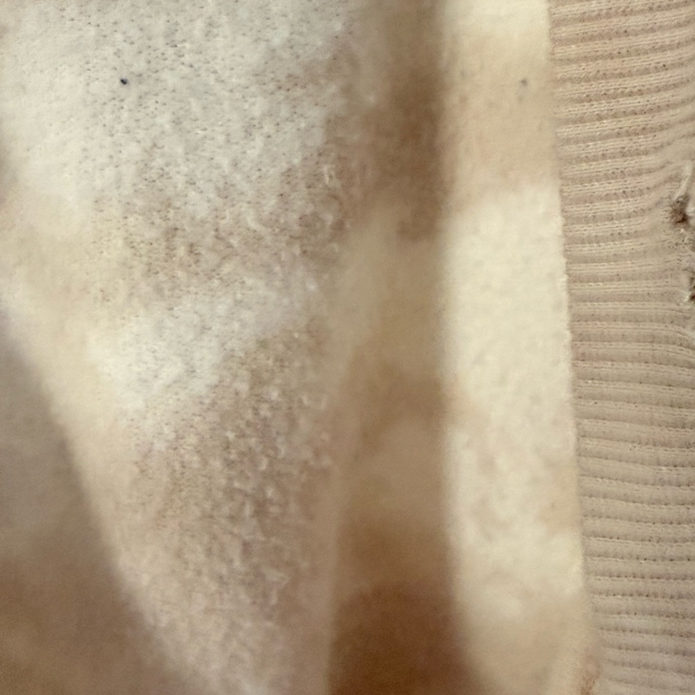 Disney Beige Tie-Dye Oversized Hoodie Pink Mickey Detail Size 3X - Picture 8 of 10